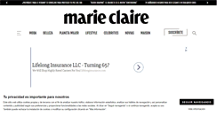 Desktop Screenshot of marie-claire.es